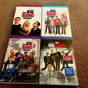 A collection of the Big Bang  theory - season one-four